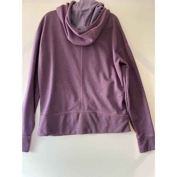 The North Face Purple Cowlneck Hoodie with Bright Blue Drawstring Size Large‎ - Picture 4 of 8